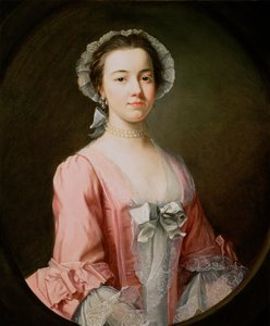 Portret van een dame, vermoedelijk mevrouw Ann Bowney